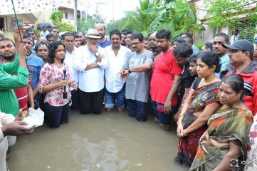 Maa Association Flood Relief program At Allwyn Colony